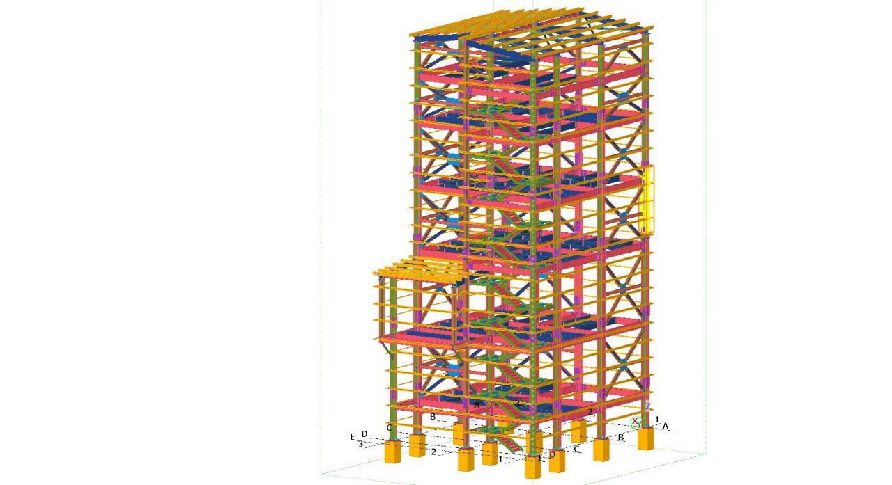 Multi-storey Steel Frame