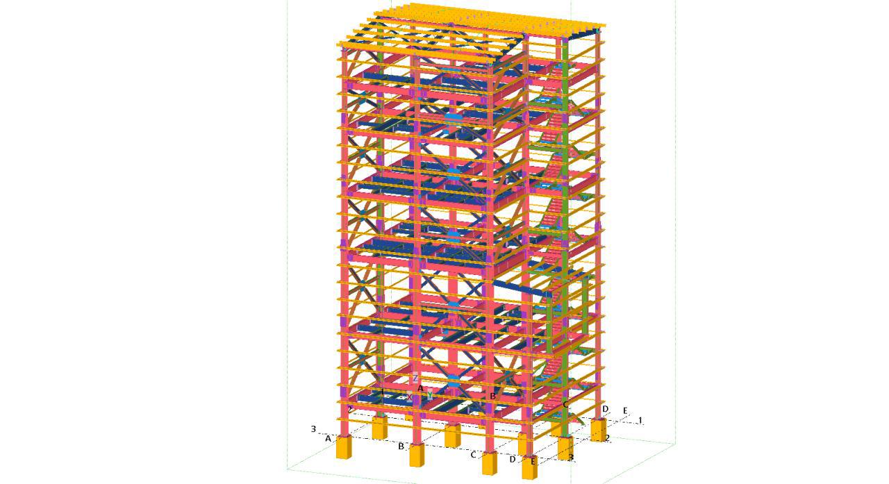 Braced Multi-storey Building